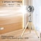 Simple Deluxe Tripod Pedestal Fan, 3 Speed Adjustment, Multiple Wide Angle Standing Fan, Suitable for Bedroom, Li HIFANSTANDRETRO10C - alternate 3