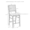 Crosley Joanna 2-Piece Upholstered Counter Height Bar Stool Set CF501326-RB - alternate 3