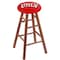 Holland Bar Stool Co Oak Bar Stool, Medium Finish, UNLV Seat RC30OSMed - alternate 1