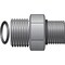 Gates Male Flat-Face O-Ring to Male O-Ring Boss SAE to SAE G60800-1216 - alternate 3