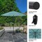 Pure Garden 9-Foot Outdoor Patio Umbrella with Base, Sand 50-LG1041 - alternate 5