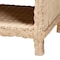 Bali & Pari Lanica Japandi Sun Bleached Rattan 2-Drawer Console Table 248-13727-ZORO - alternate 3