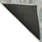 Homeroots 8' X 10' Teal Blue And Ivory Abstract Washable Indoor Outdoor Area Rug 632146 - alternate 4