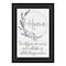 Homeroots Home a Circle of Love Black Framed Print Wall Art 529653 - alternate 1