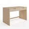 Martha Stewart Kayden Home Office Modular 2 Drawer Desk in Light Natural w/Brushed Gold Hardware NAN-PS-23519-LNT-GLD-MS - alternate 1