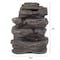 Pure Garden 3-Tier Outdoor Waterfall Fountain 50-0001 - alternate 2