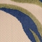 Homeroots 8' Ivory Blue And Orange Floral Indoor Outdoor Runner Rug 545025 - alternate 2
