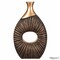 Uniquewise 19-Inch Black and Gold Farmhouse Vase - Decorative Piece for Boho Kitchen, Bedroom Table, Home QI004688.BK - alternate 5