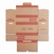 Controltek Quarters Coin Box, Accommodates $500 in Quarters, 15.5" x 19.25" x 4.5", Orange/Kraft, 50PK 560062 - alternate 3
