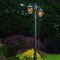 Gama Sonic Polaris Double Head Lamp Post, Black 177B50002 - alternate 5