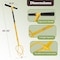 Pure Garden Tiller for Gardening Adjustable Height Manual Twist Tiller Claw Hand Tiller Garden Tool 50-LG1511 - alternate 3