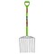 Ames 10-Tine Ensilage Fork, Welded Steel, Hardwood Handle, D-Grip 2827000 - alternate 1