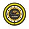 Holland Bar Stool University of Southern Mississippi 19 Double Neon Wall Clock Clk19BK - alternate 1