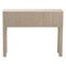 Bali & Pari Noah Grasscloth Console Table, Beige 265-14543-ZORO - alternate 6