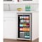 Koolmore 18 in. 3.2 Cu. Ft. Beverage Refrigerator Merchandiser with Stainless Steel Trim and Touch Panel KM-BR32SS - alternate 5