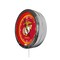 Holland Bar Stool United States Marine Corps Red/Yellow 16 LED Wall Clock ClkL16 - alternate 3