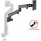 Siig HEAVY DUTY MULTI-ADJUSTABLE ARTICULATING MONITOR ARM - SUPPORTS UP TO 14-INCH TO CE-MT3G11-S1 - alternate 1