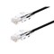 Monoprice Slim Cat6 Utp Cable, 7 ft.Black 13537 - alternate 1