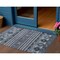Homeroots 3' X 5' Blue Gray And Charcoal Tribal Washable Indoor Outdoor Area Rug 615398 - alternate 1