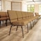 Flash Furniture Caramel Fabric Church Chair, PK4 4-FD-CH0221-4-CV-BN-GG - alternate 5