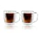 Henckels Cafe Roma 2-pc Double-Wall Glassware 12oz. Glass Coffee Mug Set 1021892 - alternate 1