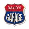 Signmission David's Garage, 12 Inch X 12 Inch, Plastic Sign SHI-P-12-383-DAVID - alternate 1