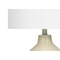 Homeroots 24" Beige Concrete Urn Table Lamp With Ivory Drum Shade 545840 - alternate 2