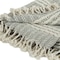 Homeroots Charcoal Woven 100% Cotton Throw Blanket 518794 - alternate 3