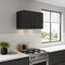 Homeroots 28" Black Wall mounted Accent Cabinet With Four Shelves And Six Drawers 546371 - alternate 4