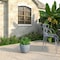 Leisuremod Dahlia Tapered Round Fiberstone & MgO Clay Planter with Cover, Weather-Resistant DP11AC - alternate 7