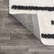 Jonathan Y Alaro Berber Stripe Shag White/Gray 4 ft. x 6 ft. Area Rug MOH402A-4 - alternate 3