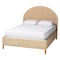 Bali & Pari Lanica Japandi Sun-Bleached Braided Rattan Queen Size Bed 250-14313-ZORO - alternate 1