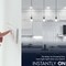 Luxrite A19 LED Light Bulb 60 Watt Equivalent, Non-Dimmable, 5000K Bright White, 800LM, Standard, 16PK LR21534 - alternate 3