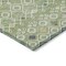 Homeroots 5' X 8' Sage Ivory And Teal Blue Geometric Washable Indoor Outdoor Area Rug 612167 - alternate 4