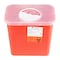Dealmed Sharps Container 2 Gallon Rotor Opening Red, 20PK 781922 - alternate 3