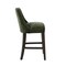 Manhattan Comfort Beever Chenille Wood Counter Stool in Forest Green CS024-GR - alternate 4