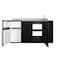 Summit 72" Wide All-In-One Kitchenette, ADA Counter Height CK72ADASINKR - alternate 2