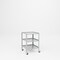 Pucel Three Shelf Utility Table, 23 in W x 24 in D x 31 in H, Gray TU-2324-3-C3 - alternate 1