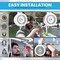 Pyle 8 in Waterproof Off-Road Speakers PLMRWK83WT - alternate 2