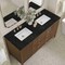 James Martin Vanities Myrrin 60" Double Vanity, Mid Century Walnut, w/ 3 CM Phantome Eclos Top 485-V60D-WLT-3PHT - alternate 6