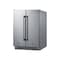 Summit 24in Wide Built-In Refrigerator-Freezer FFRF24SSCSS - alternate 6