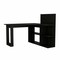 Homeroots 48" Black L Shape Computer Desk 403795 - alternate 2