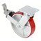 Zoro Select Plate Caster, Swivel, Polyurethane, 9 1/2"H P25S-UY080KP-14-WK-DL-001 - alternate 3