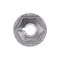 Auveco Washer Lock Nut 10-32 x 1/2in O.D. 3/8in Hex, 100PK 2556 - alternate 2