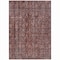 Homeroots 5' X 8' Pink And Brick Red Damask Washable Indoor Outdoor Area Rug 605098 - alternate 4