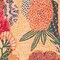 Homeroots 50" X 70" Orange and Red Kantha Cotton Floral Throw Blanket with Embroidery 357559 - alternate 3