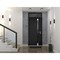 Vdomdoors Steel Door Cynex 6777 Black Transom Window Stainless Inserts Single Modern Painted-W36xH80+16-Right CYNEX6777EXD-BLK-W36 x H80+16-Right-hand Outswing - alternate 2