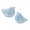 Homeroots Set of Four Blue Terracotta Bird Figurines, 4PK 518136 - alternate 1