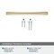 Amerock Pailou 5-1/16 inch (128mm) Center-to-Center Champagne Bronze Cabinet Pull, 25PK 25VMP37323CZ - alternate 2