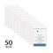 C-Line Products 5" x 8" Super Heavyweight Self-Adhesive Poly Welded Shop Ticket Holders, 50/BX 70058 - alternate 1